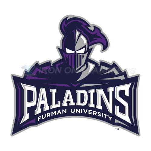 Furman Paladins Logo T-shirts Iron On Transfers N4428 - Click Image to Close